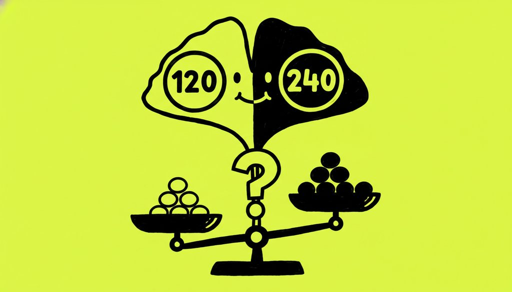 은행잎 추출물 120mg vs 240mg, 함량 선택의 진짜 기준