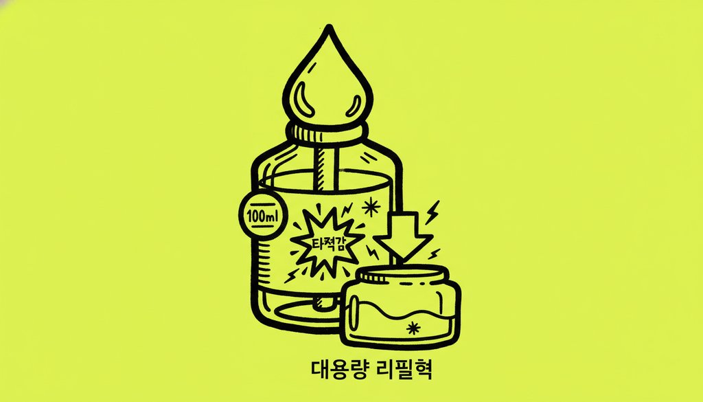 제타닉 무니코틴 액상 100ml — 타격감 살린 대용량 리필형 선택 기준